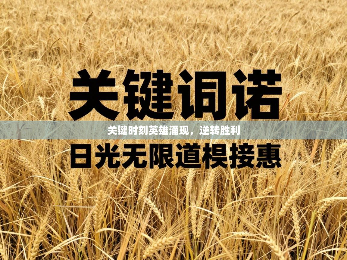 关键时刻英雄涌现，逆转胜利  第2张